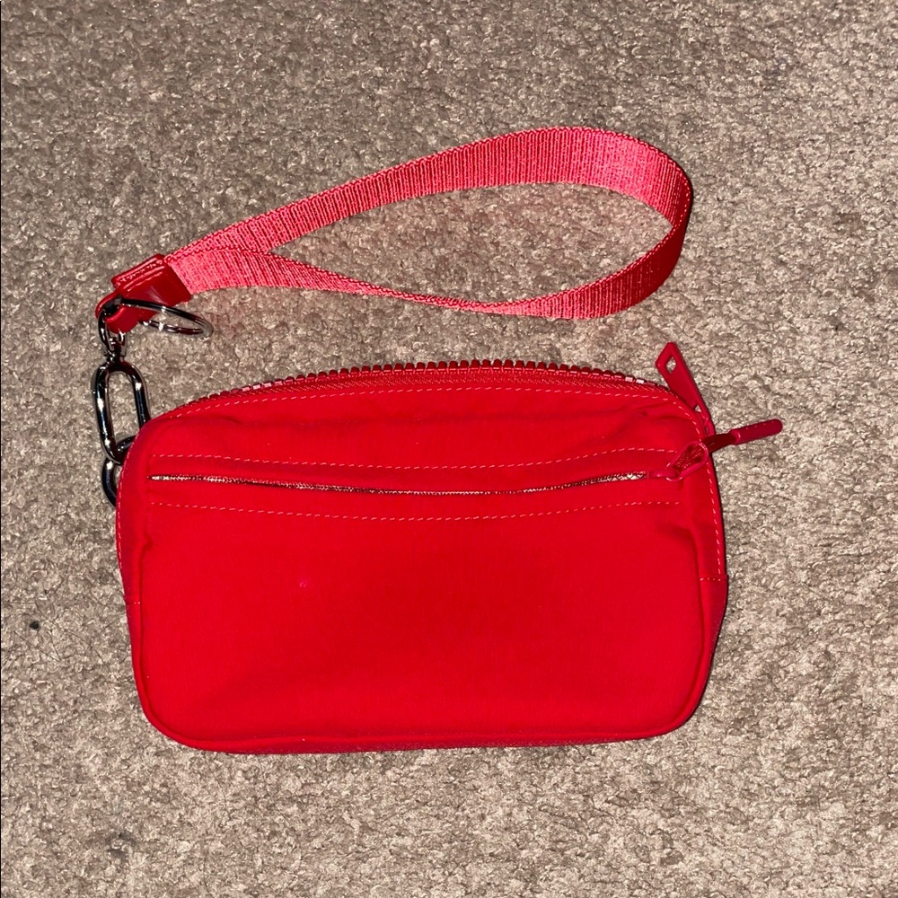 Red Wristlet Pouch